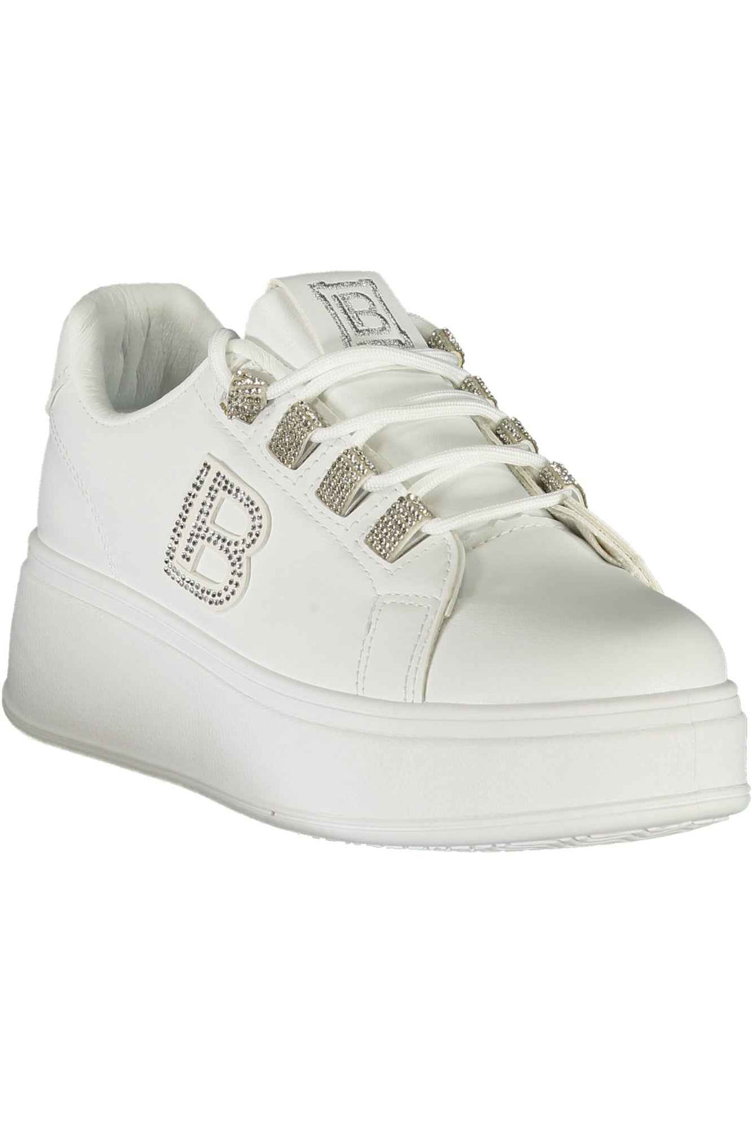 Laura Biagiotti Baskets Femme Blanc - stylesgateway