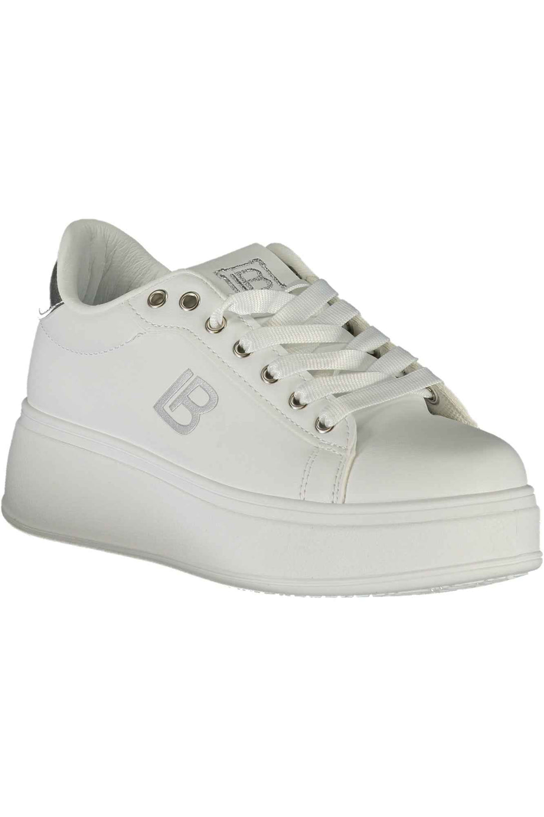 Laura Biagiotti Baskets Femme Blanc - stylesgateway