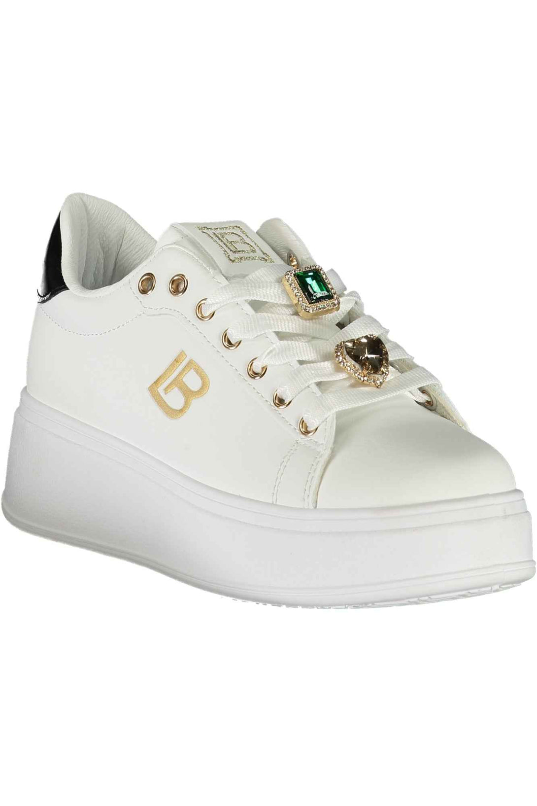 Laura Biagiotti Baskets Femme Blanc - stylesgateway