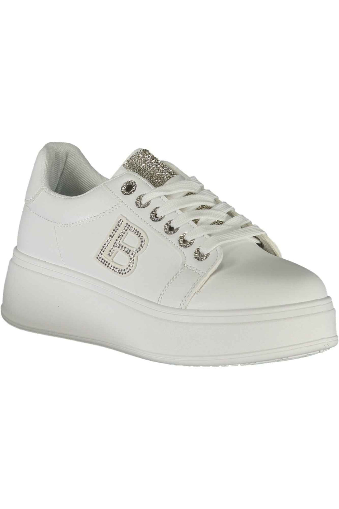 Laura Biagiotti Baskets Femme Blanc - stylesgateway