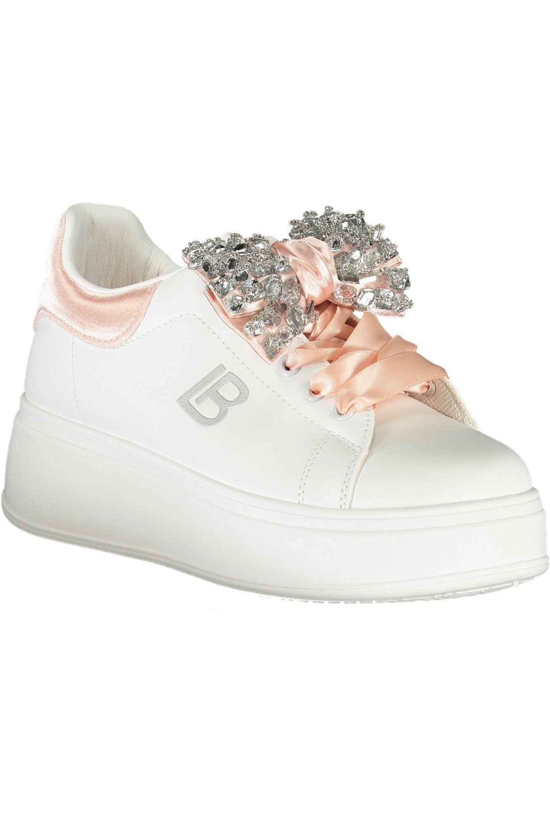 Laura Biagiotti Baskets Femme Blanc - stylesgateway