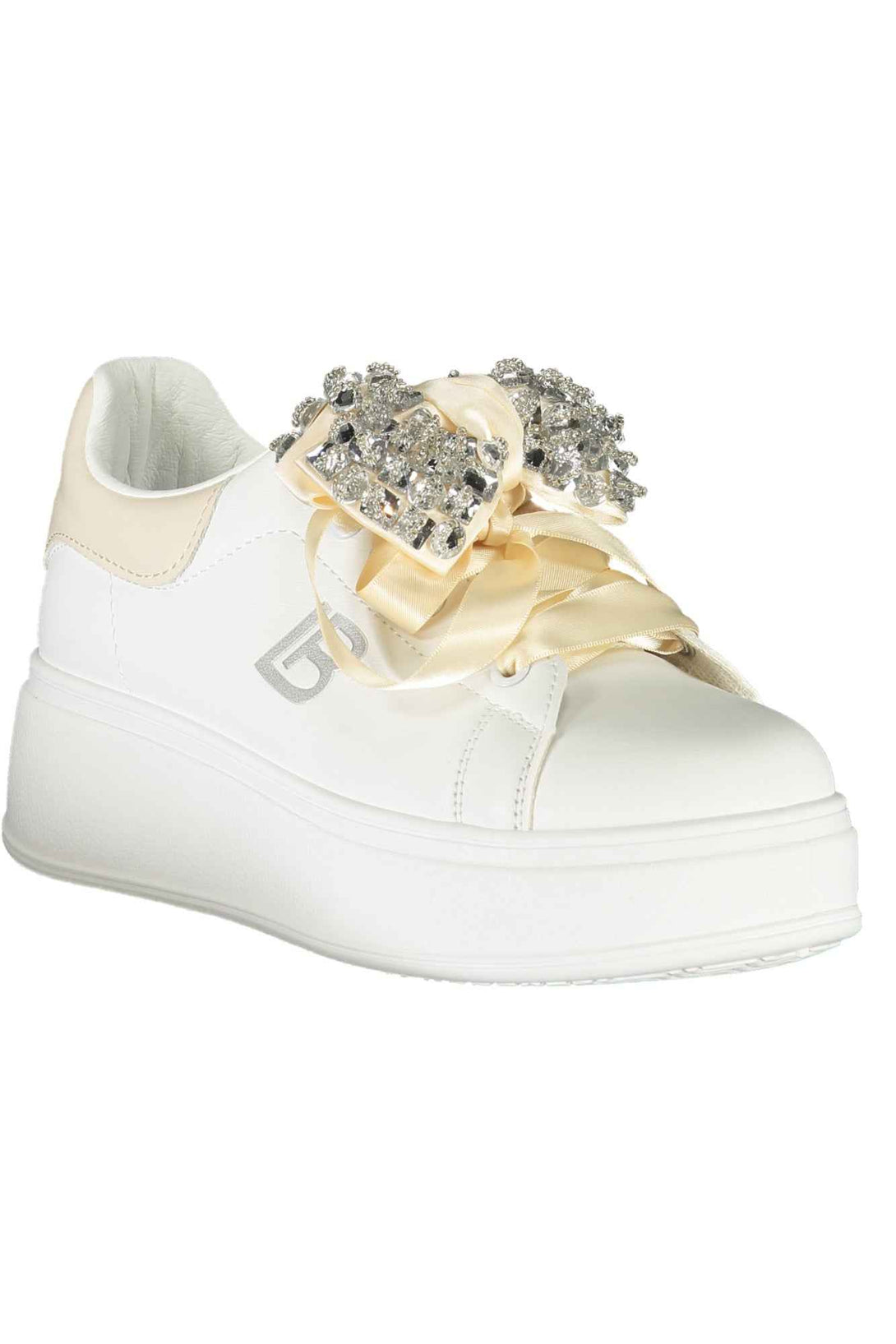 Laura Biagiotti Baskets Femme Blanc - stylesgateway