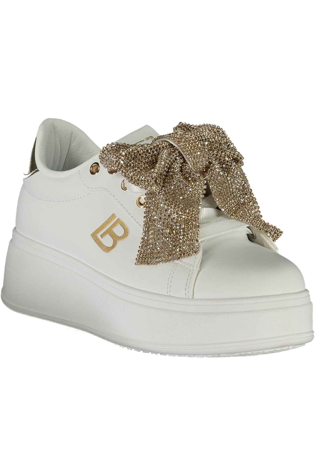 Laura Biagiotti Baskets Femme Blanc - stylesgateway
