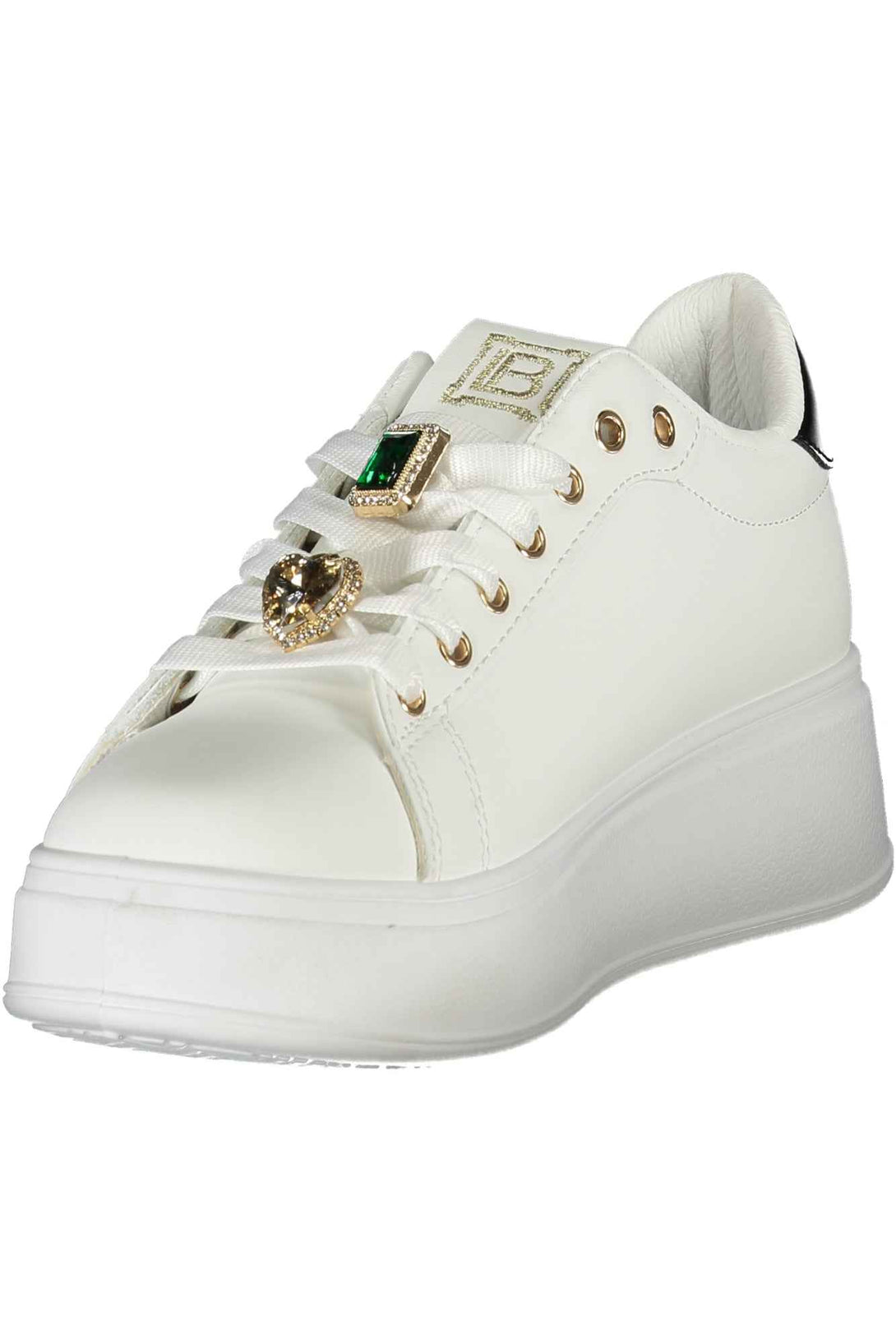 Laura Biagiotti Baskets Femme Blanc - stylesgateway