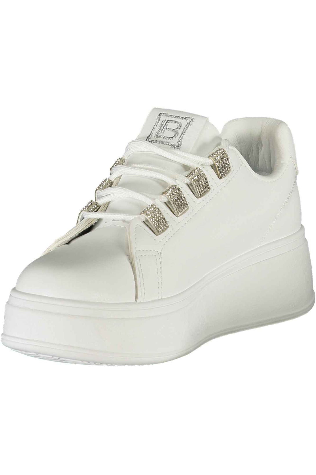 Laura Biagiotti Baskets Femme Blanc - stylesgateway