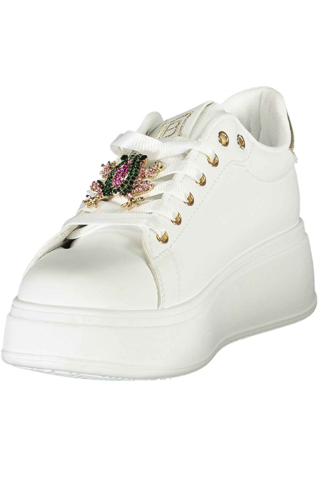 Laura Biagiotti Baskets Femme Blanc - stylesgateway