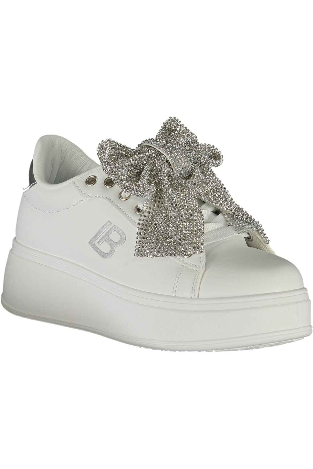 Laura Biagiotti Baskets Femme Blanc - stylesgateway