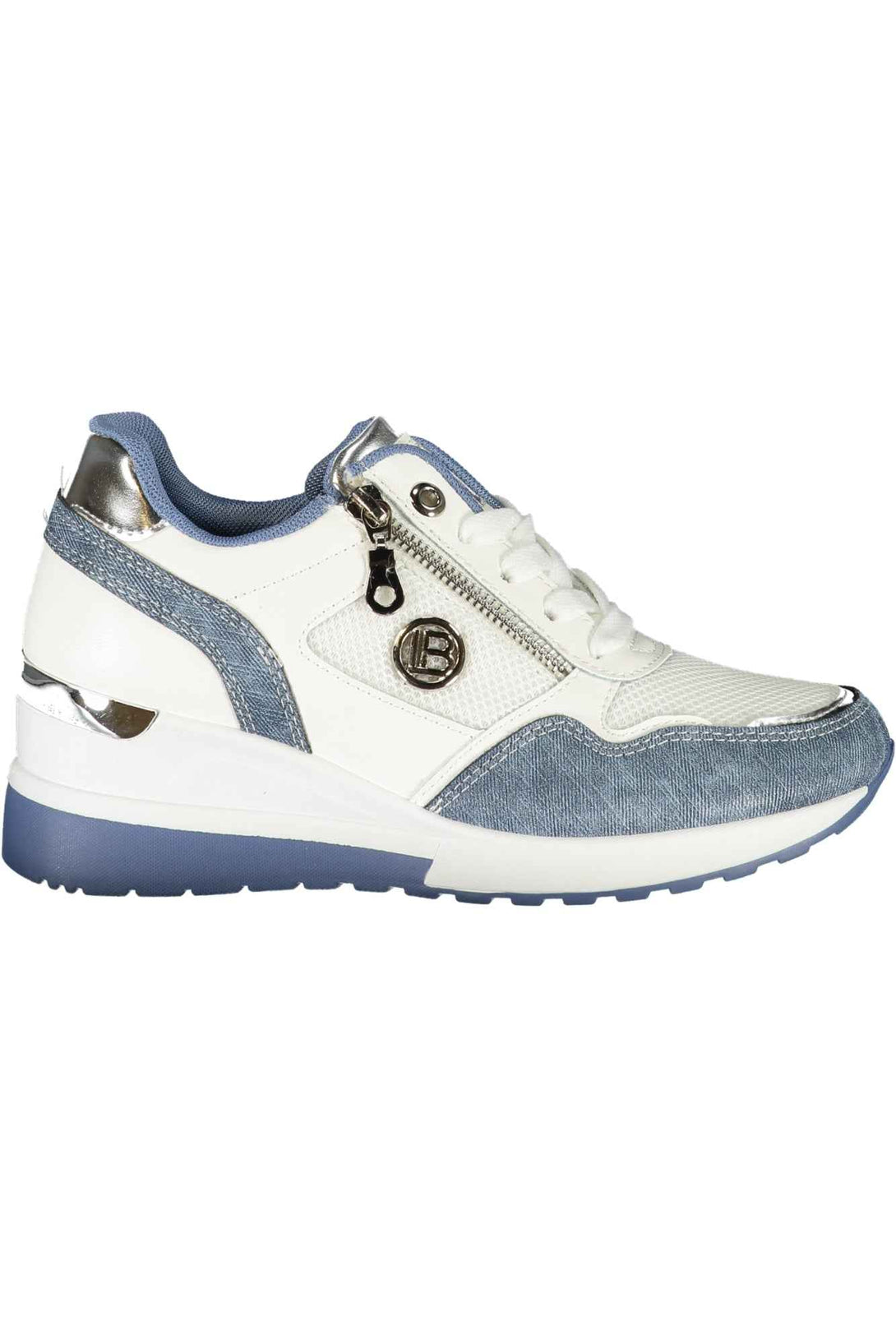Laura Biagiotti Baskets Femme Bleu - stylesgateway