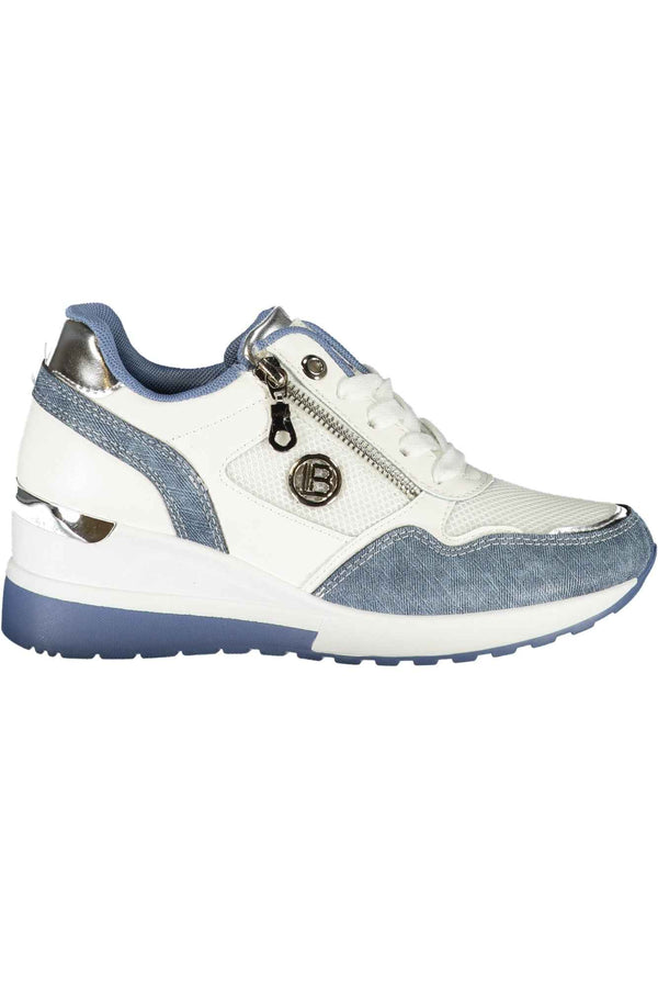 Laura Biagiotti Baskets Femme Bleu - stylesgateway