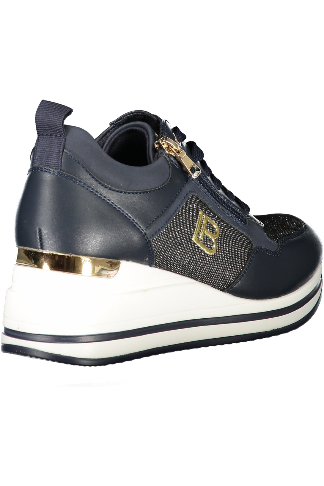 Laura Biagiotti Baskets Femme Bleu - stylesgateway