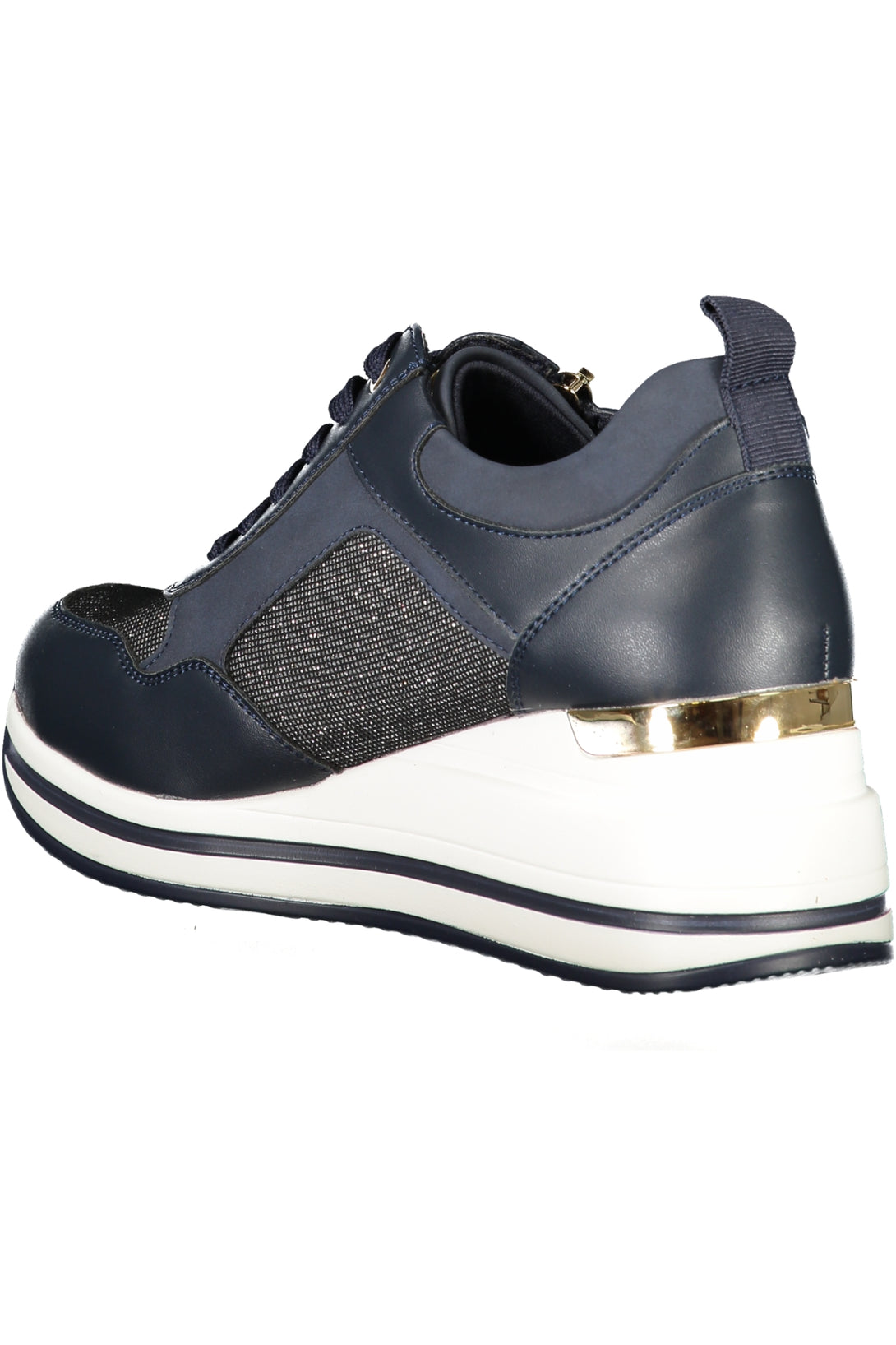 Laura Biagiotti Baskets Femme Bleu - stylesgateway