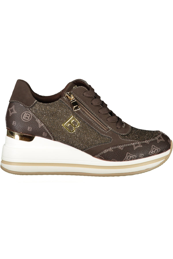 Laura Biagiotti Baskets Femme Marron - stylesgateway