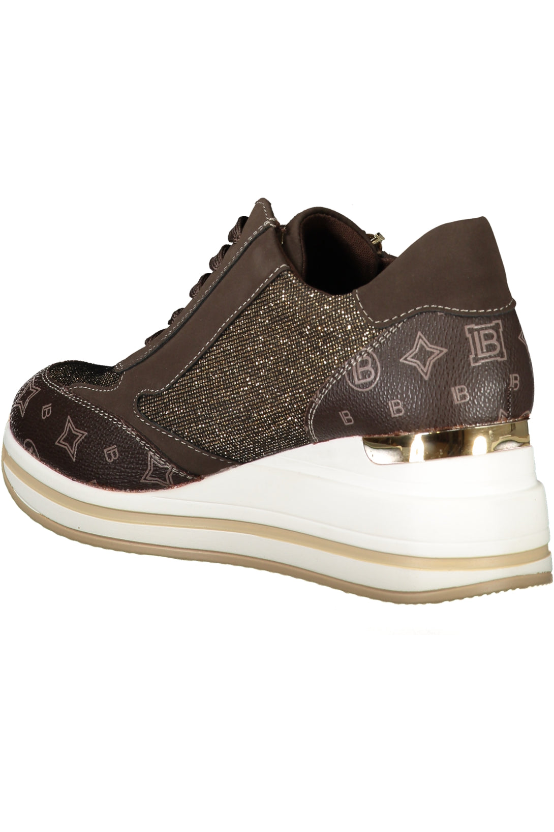 Laura Biagiotti Baskets Femme Marron - stylesgateway