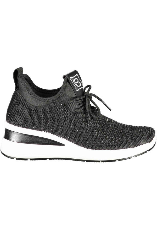 Laura Biagiotti Baskets Femme Noir - stylesgateway
