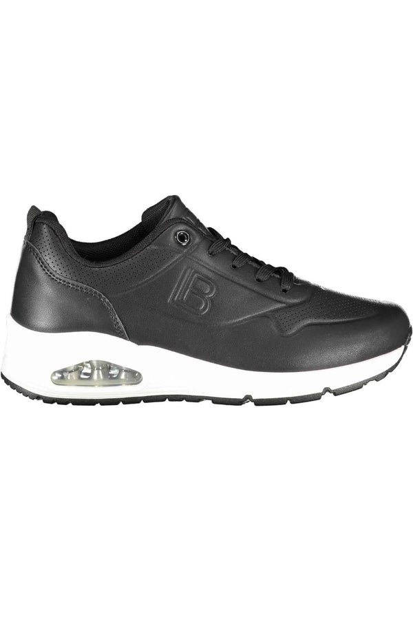 Laura Biagiotti Baskets Femme Noir - stylesgateway