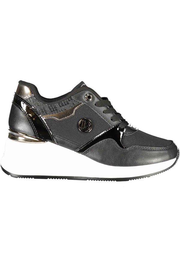 Laura Biagiotti Baskets Femme Noir - stylesgateway