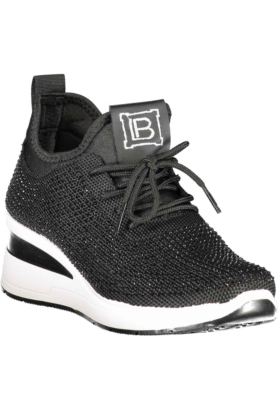 Laura Biagiotti Baskets Femme Noir - stylesgateway