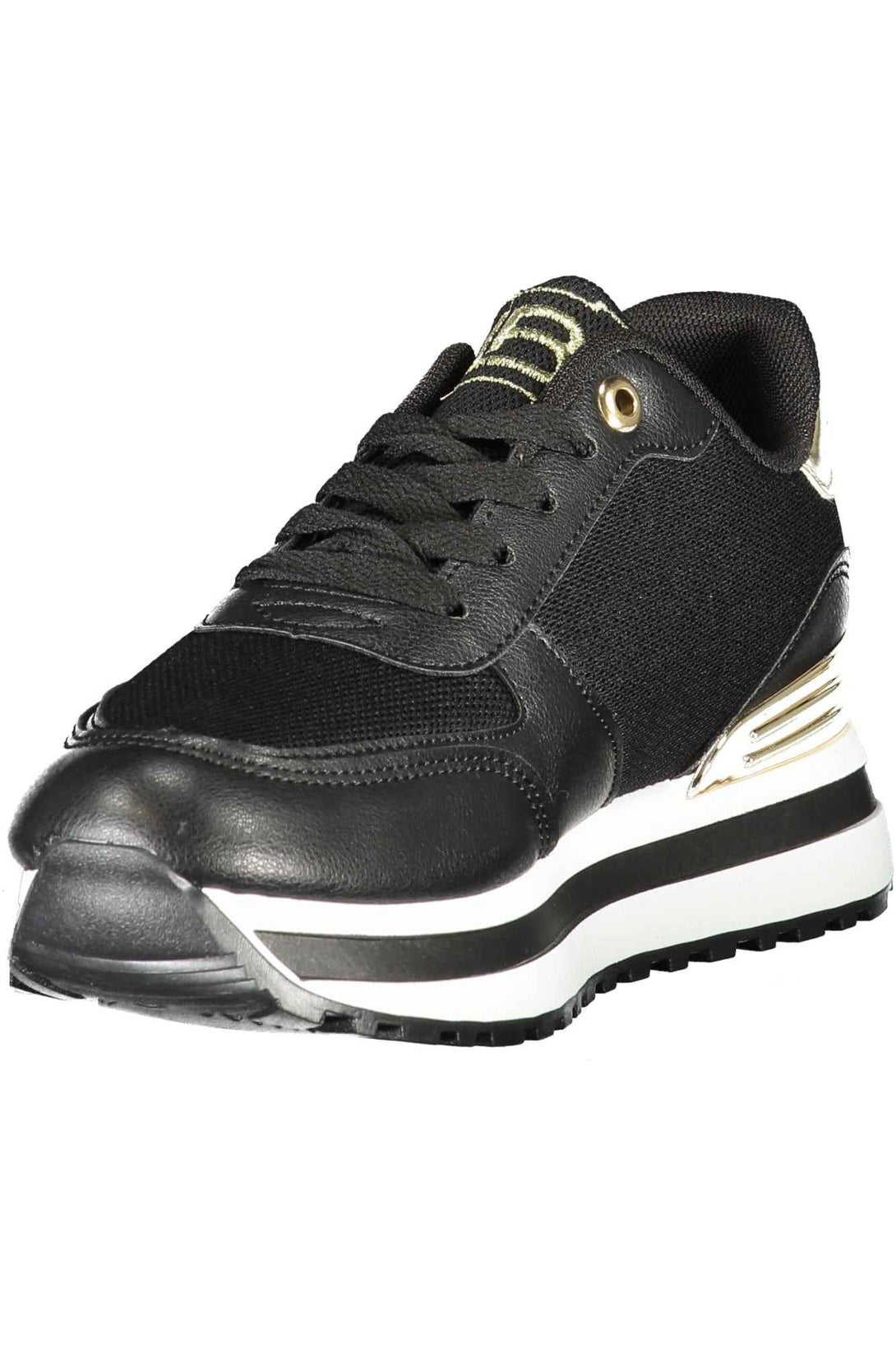 Laura Biagiotti Baskets Femme Noir - stylesgateway
