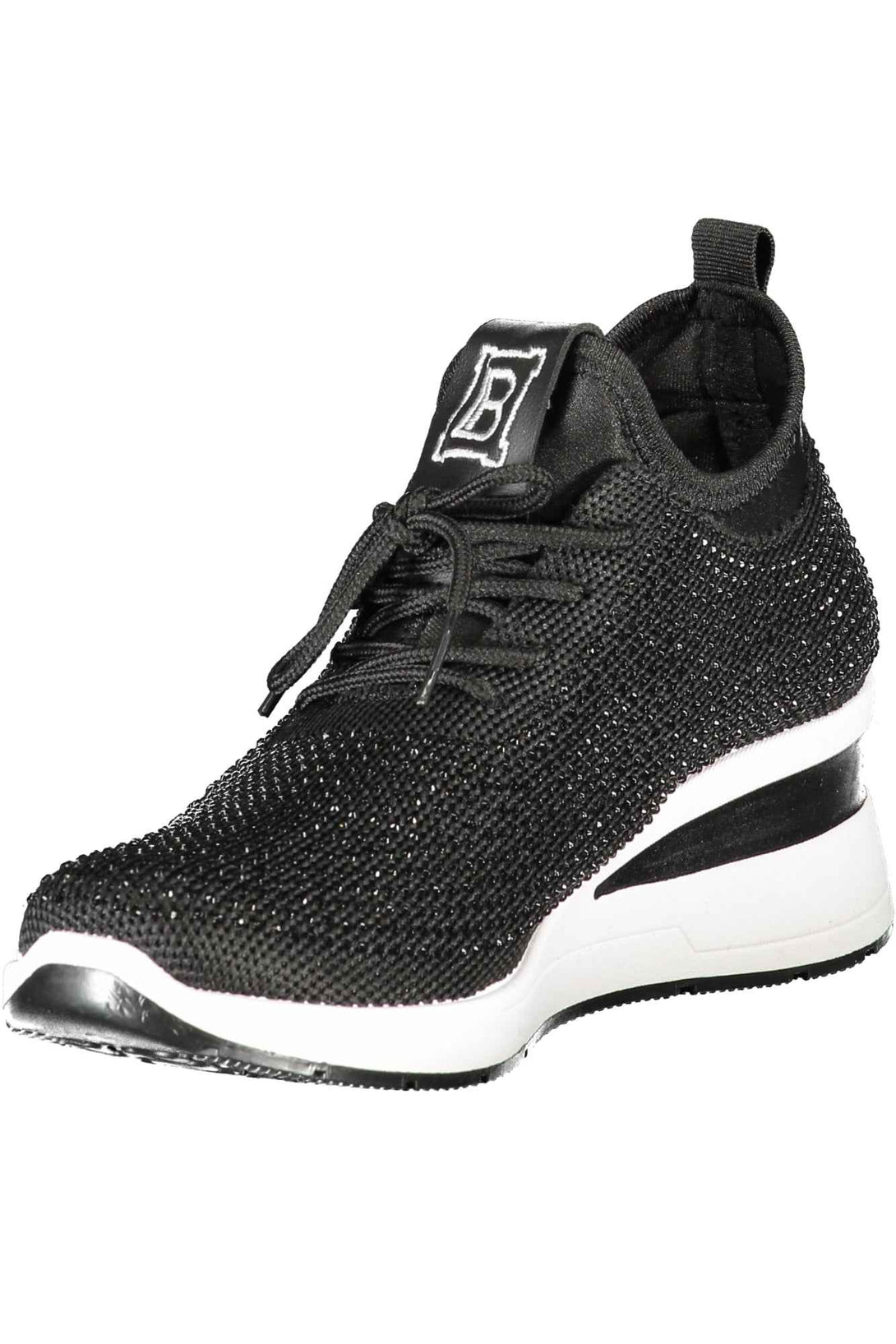 Laura Biagiotti Baskets Femme Noir - stylesgateway