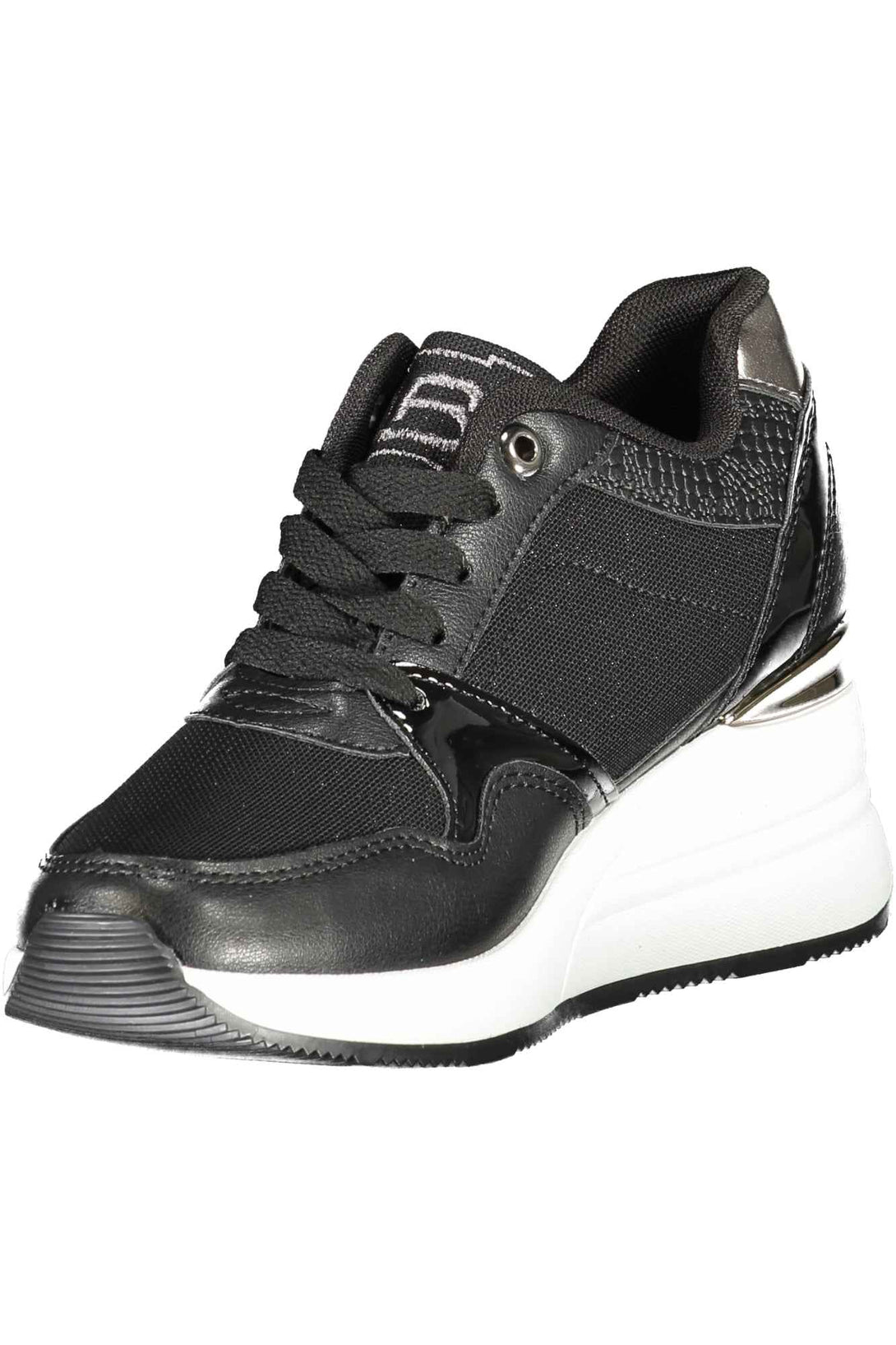 Laura Biagiotti Baskets Femme Noir - stylesgateway
