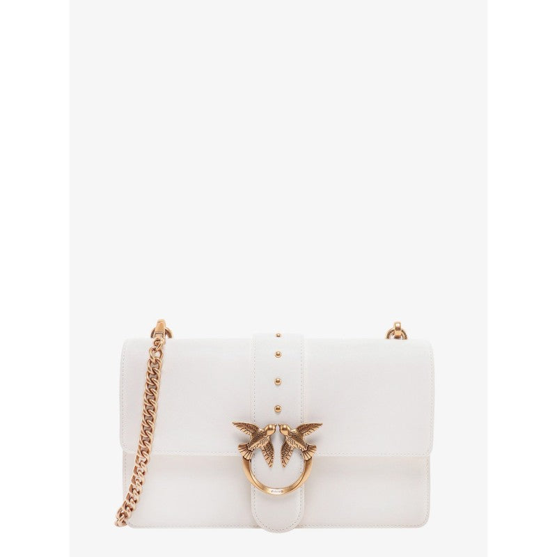 Pinko Sac Porté Epaule Blanc - stylesgateway