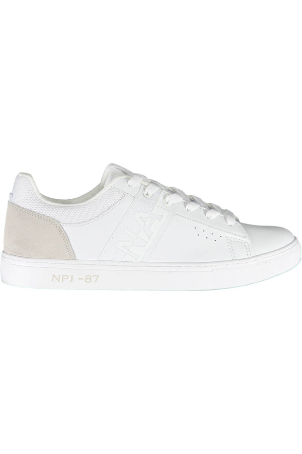 Napapijri Shoes Baskets Homme Blanc - stylesgateway
