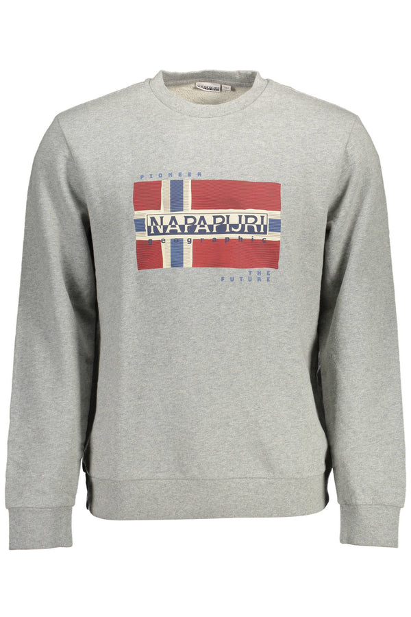 Napapijri Sweatshirts Homme Gris - stylesgateway