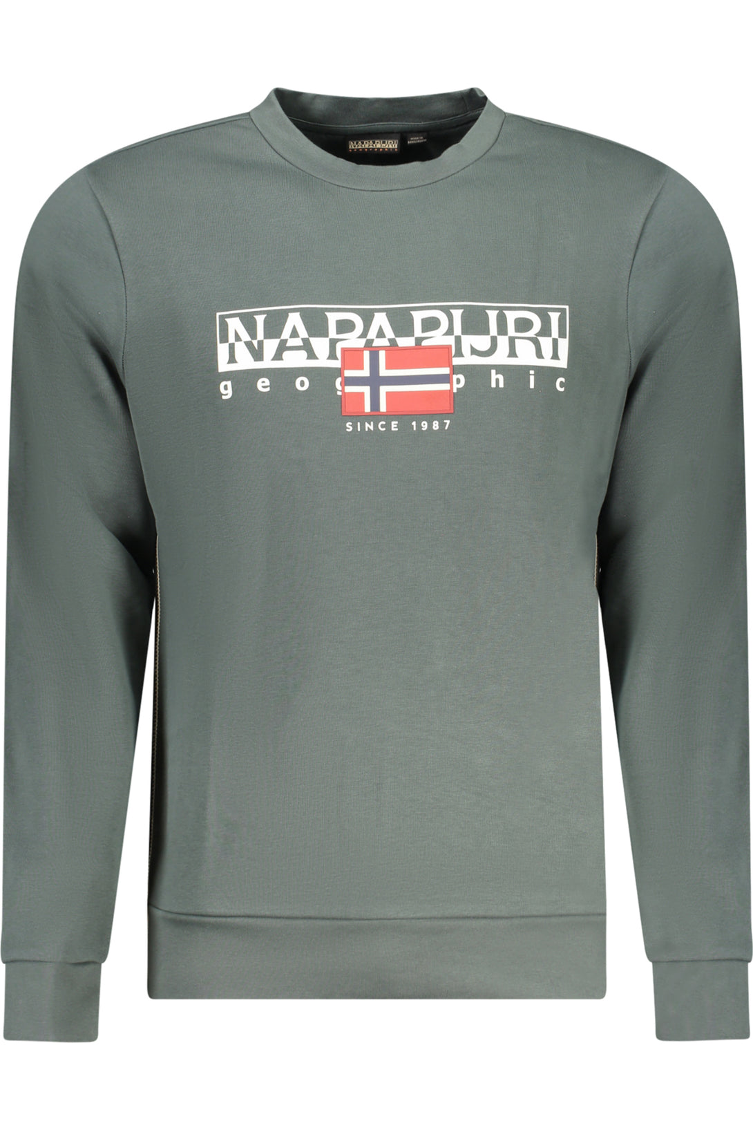 Napapijri Sweatshirts Homme Vert - stylesgateway