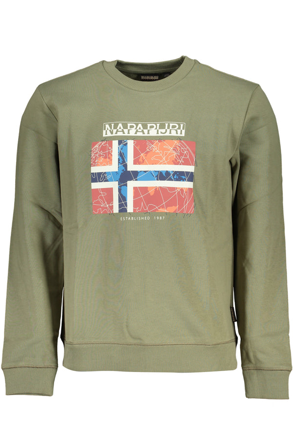 Napapijri Sweatshirts Homme Vert - stylesgateway