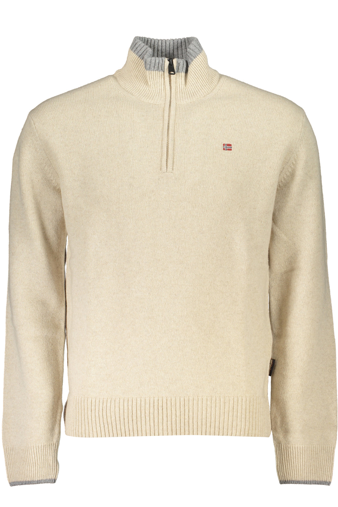Napapijri Sweaters Homme Beige - stylesgateway
