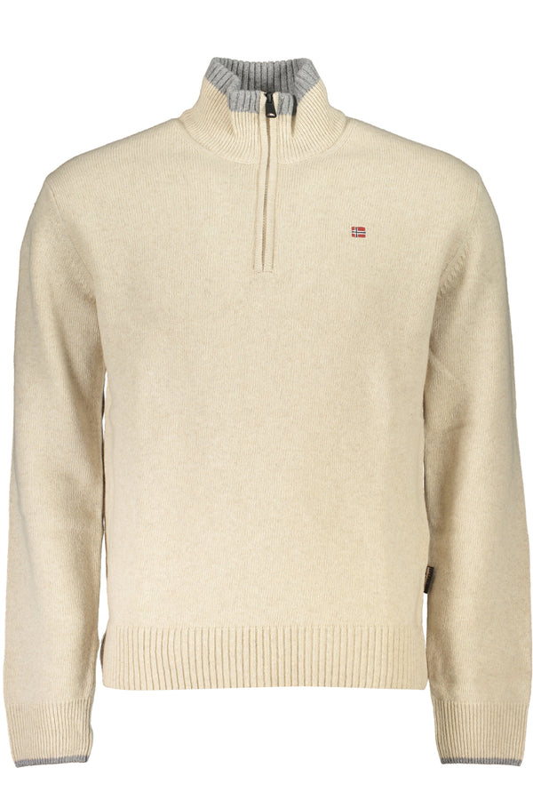 Napapijri Sweaters Homme Beige - stylesgateway