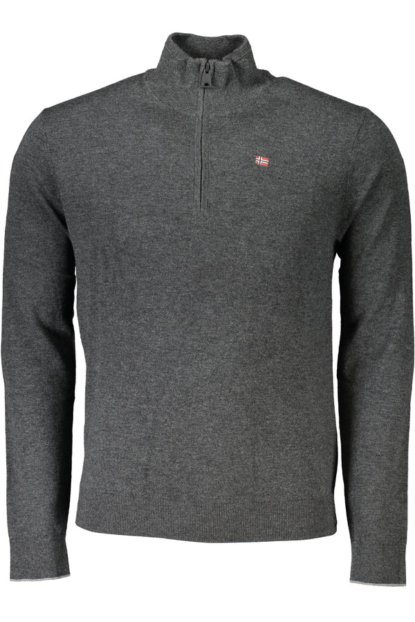 Napapijri Sweaters Homme Gris - stylesgateway