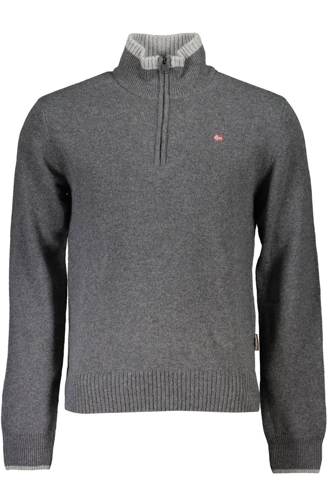 Napapijri Sweaters Homme Gris - stylesgateway