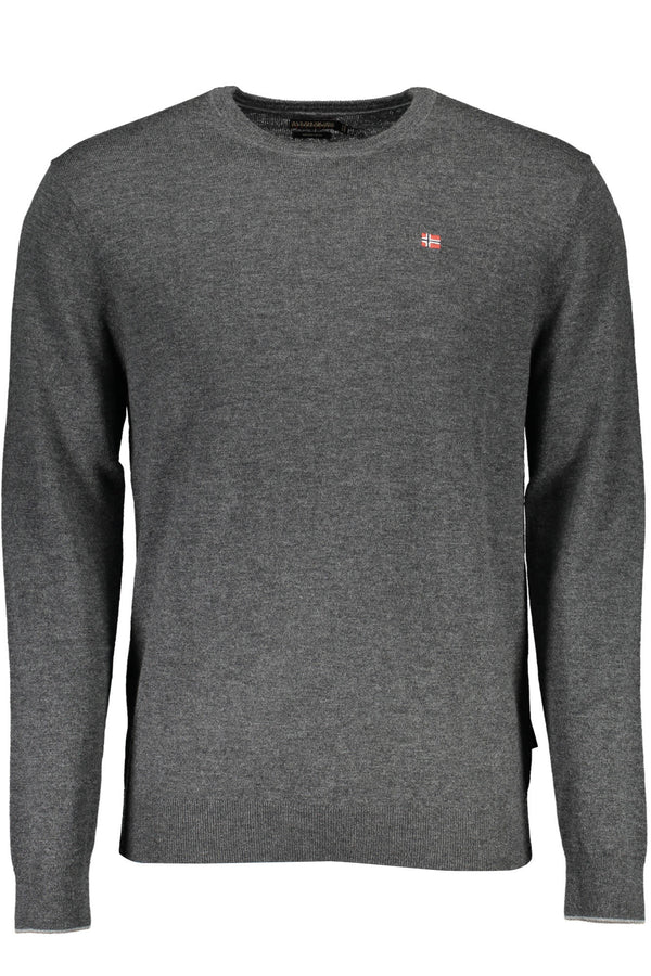 Napapijri Sweaters Homme Gris - stylesgateway