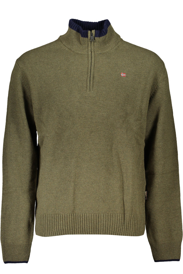 Napapijri Sweaters Homme Vert - stylesgateway