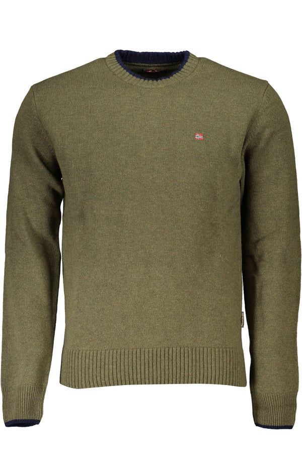 Napapijri Sweaters Homme Vert - stylesgateway