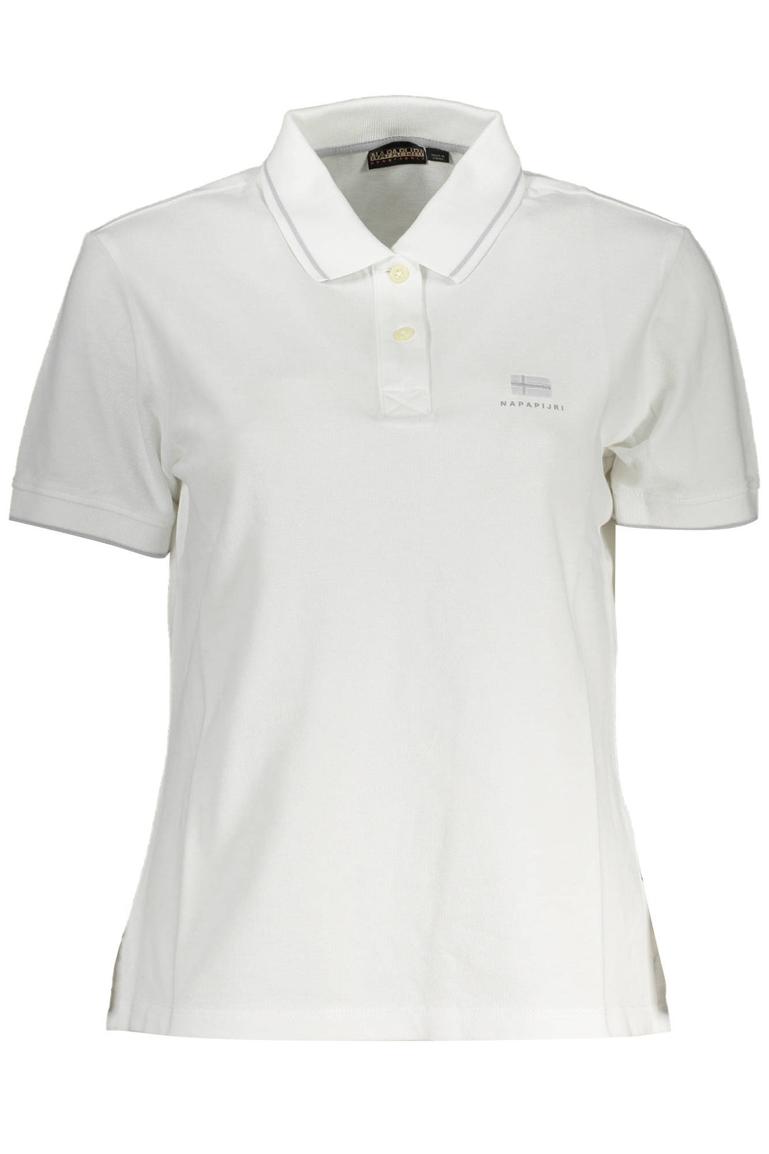 Napapijri Polo Femme Blanc - stylesgateway