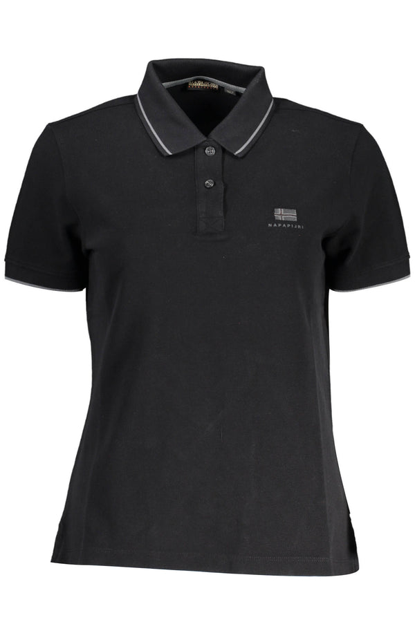 Napapijri Polo Femme Noir - stylesgateway