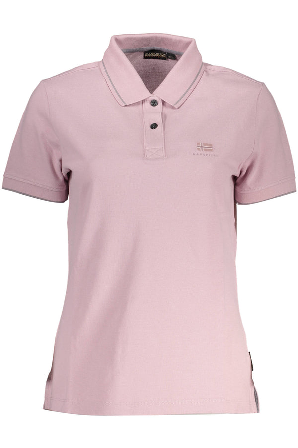 Napapijri Polo Femme Rose - stylesgateway
