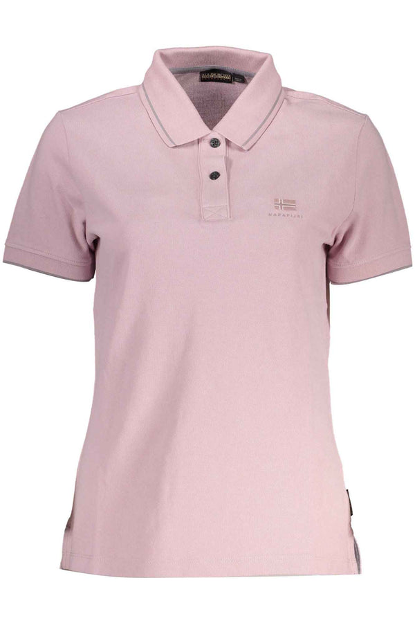 Napapijri Polo Femme Rose - stylesgateway