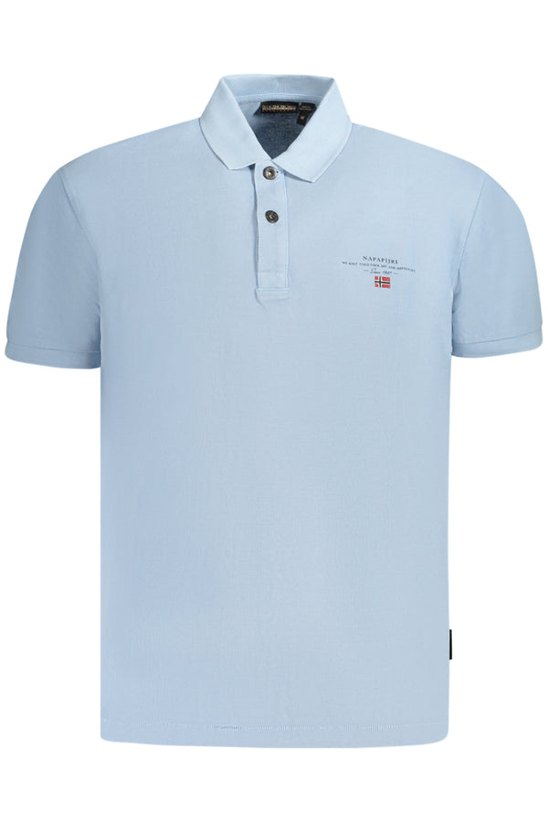 Napapijri Polo Homme Bleu Ciel - stylesgateway