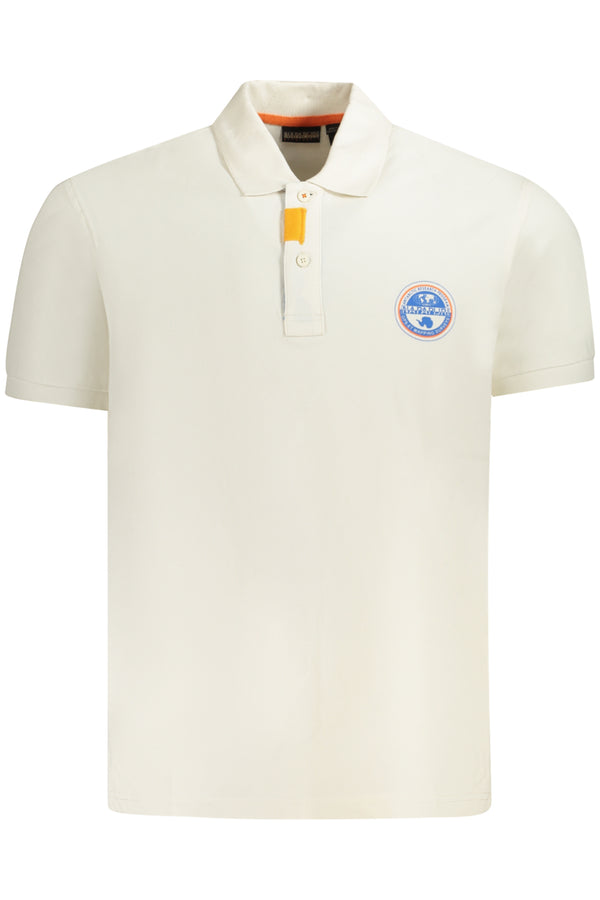 Napapijri Polo Homme Blanc - stylesgateway