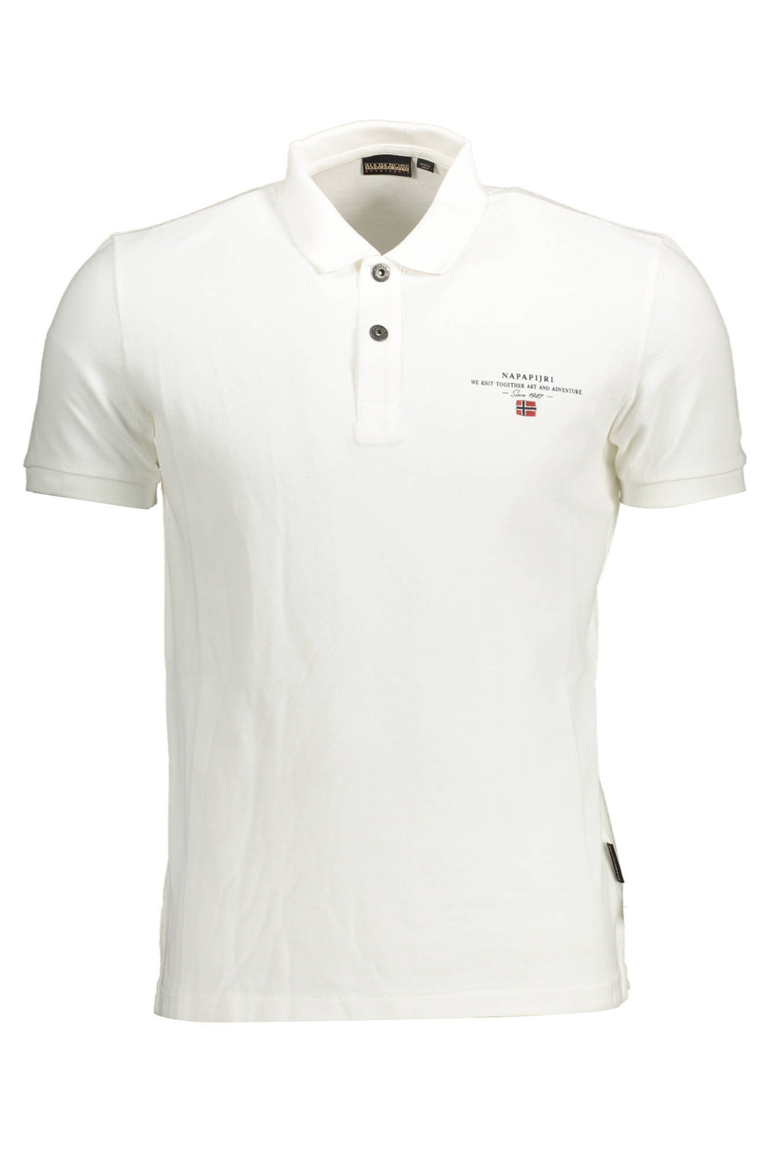 Napapijri Polo Homme Blanc - stylesgateway