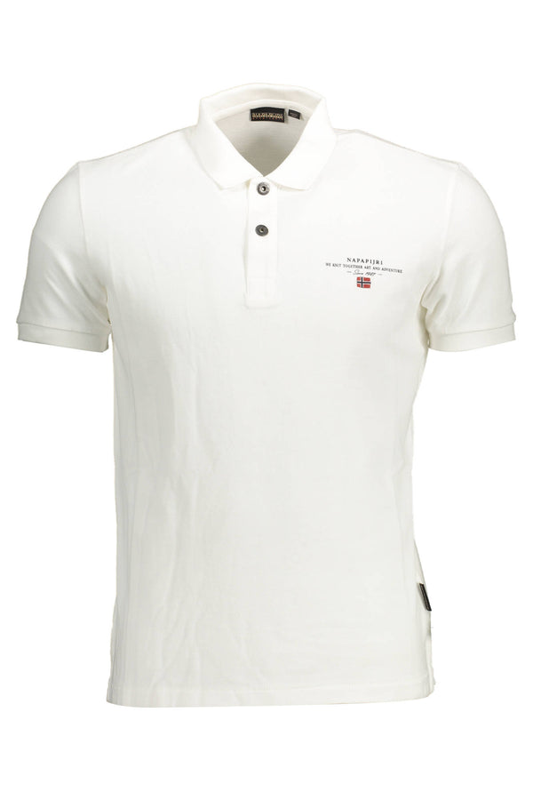 Napapijri Polo Homme Blanc - stylesgateway