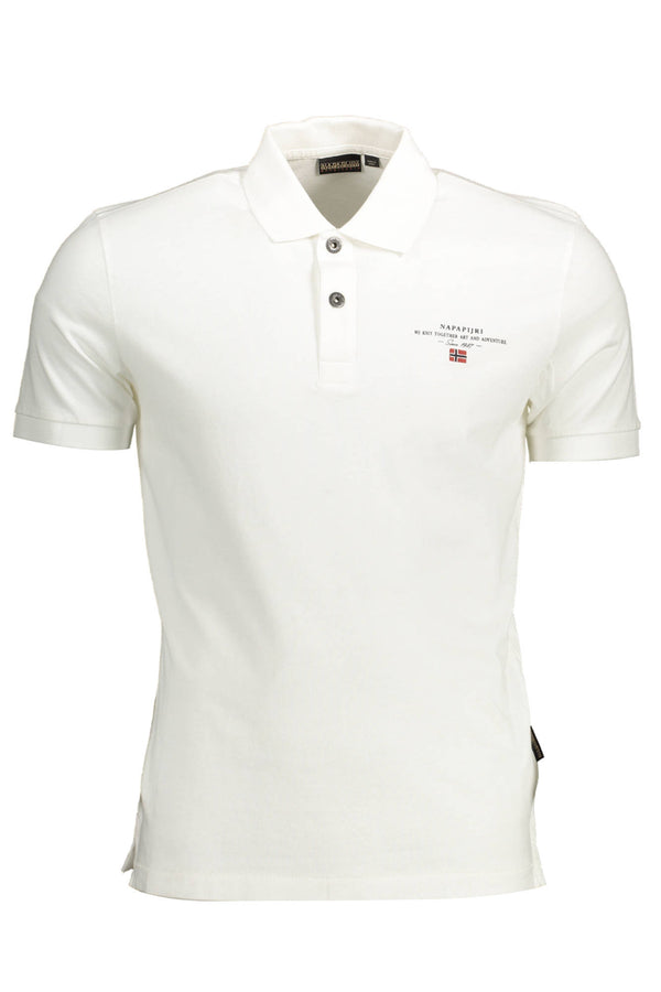 Napapijri Polo Homme Blanc - stylesgateway