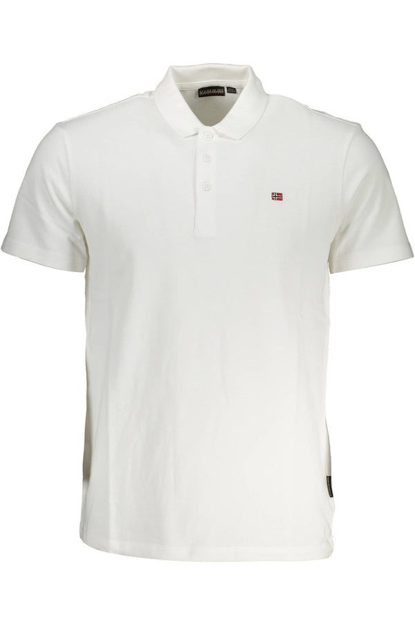 Napapijri Polo Homme Blanc - stylesgateway