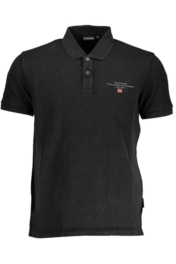 Napapijri Polo Homme Noir - stylesgateway