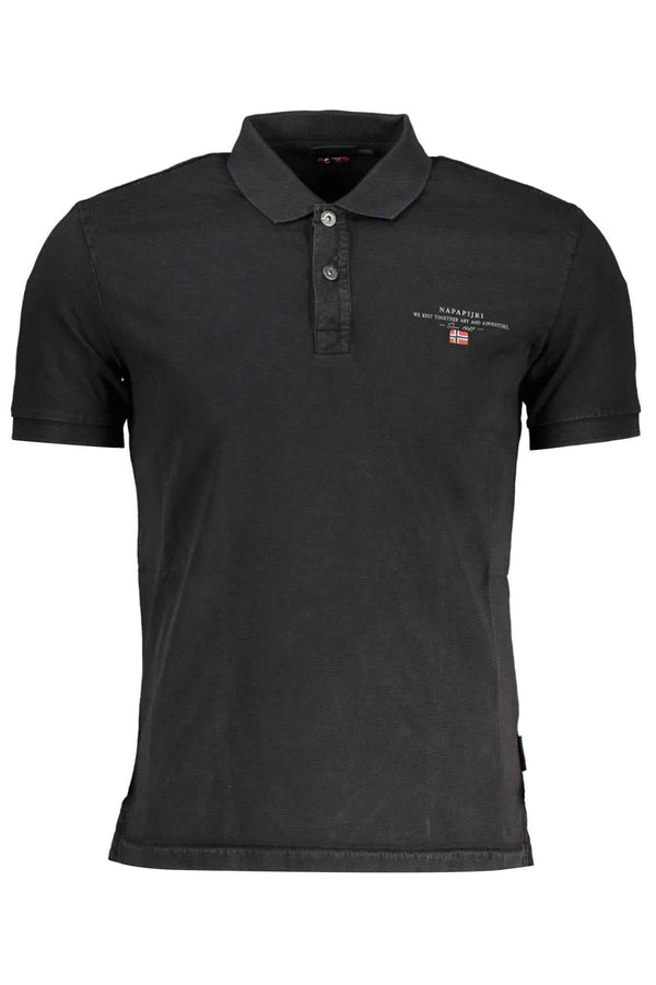 Napapijri Polo Homme Noir - stylesgateway