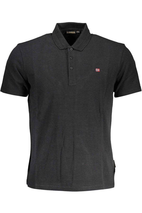 Napapijri Polo Homme Noir - stylesgateway