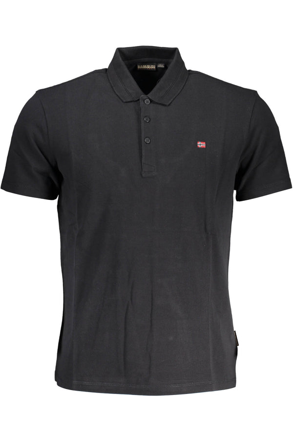 Napapijri Polo Homme Noir - stylesgateway